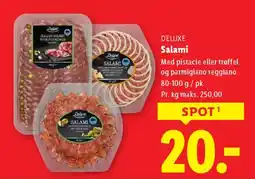 Lidl DELUXE Salami tilbud