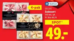 Lidl Dybfrost DELUXE Isdessert tilbud