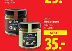 Lidl DELUXE Pistaciecreme tilbud