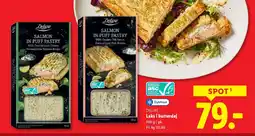 Lidl DELUXE Laks i butterdej tilbud