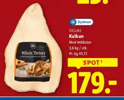 Lidl DELUX Kalkun E tilbud