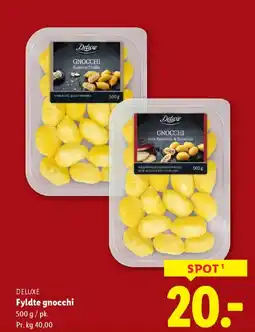 Lidl Deluxe Fyldte gnocchi tilbud
