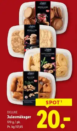 Lidl Deluxe Julesmåkager tilbud