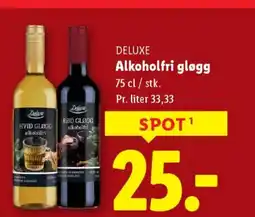 Lidl DELUXE Alkoholfri gløgg tilbud