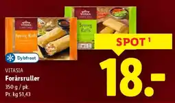 Lidl Vitasia forårsruller tilbud