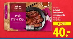Lidl VITASIA Asiatisk- inspirerede minispareribs tilbud