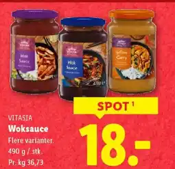 Lidl Vitasia woksauce tilbud