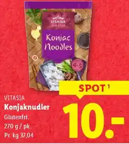 Lidl Vitasia konjaknudler tilbud