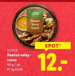 Lidl Vitasia peanut-satay- sauce tilbud