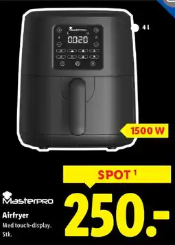 Lidl MasterPRO Airfryer tilbud