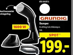 Lidl Grundig damper tilbud