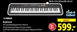 Lidl Yamaha keyboard tilbud
