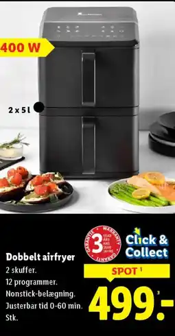 Lidl Dobbelt airfryer tilbud