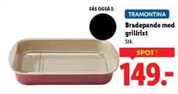 Lidl Tramontina bradepande med grillrist stk. tilbud