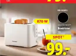 Lidl SILVERCREST® Brødrister Stk. tilbud