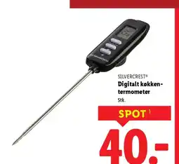 Lidl SILVERCREST® Digitalt køkken- termometer Stk. tilbud