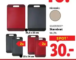 Lidl SILVERCREST® Skærebræt Stk./Pk. tilbud