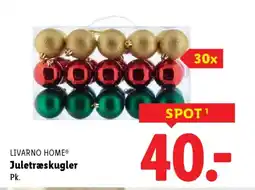 Lidl LIVARNO HOME® Juletræskugler tilbud