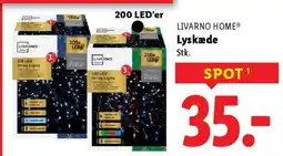 Lidl Livarno home® lyskæde stk. tilbud