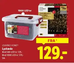 Lidl Livarno home® lyskæde tilbud