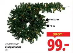 Lidl Livarno homeⓡ granguirlande tilbud