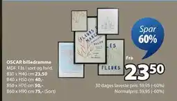 JYSK OSCAR billedramme tilbud