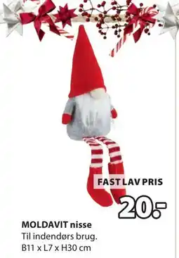 JYSK MOLDAVIT nisse, DKK 20 tilbud