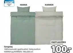 JYSK Sengetøj, DKK 100 tilbud