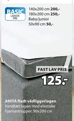 JYSK ANITA fladt vådliggerlagen tilbud