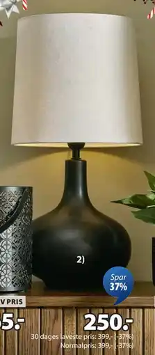 JYSK JOACHIM bordlampe, DKK 250 tilbud