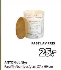 JYSK ANTON duftlys, DKK 25 tilbud
