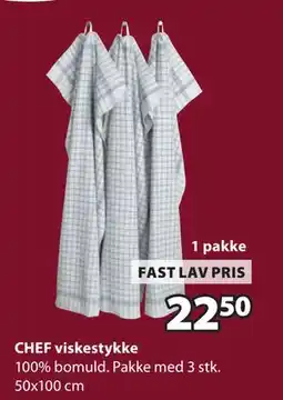 JYSK CHEF viskestykke, DKK 22.5 tilbud