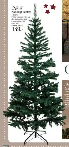Harald Nyborg Kunstigt juletræ, DKK 149 tilbud