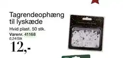 Harald Nyborg Tagrendeophæng til lyskæde, DKK 12 tilbud