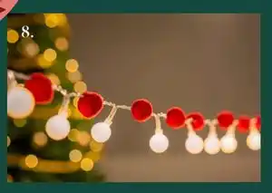 Harald Nyborg Pomponer 20 varmhvide LED., DKK 29 tilbud