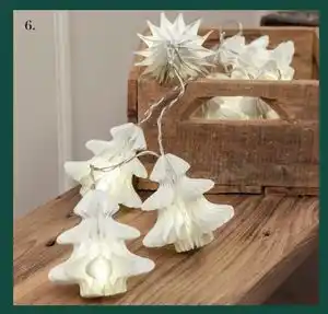 Harald Nyborg Plissétræer 8 varmhvide LED., DKK 29 tilbud