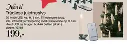 Harald Nyborg Trådløse juletræslys, DKK 199 tilbud