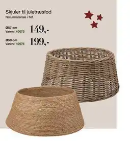 Harald Nyborg Skjuler til juletræsfod tilbud