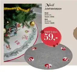 Harald Nyborg Juletræstæppe, DKK 59 tilbud
