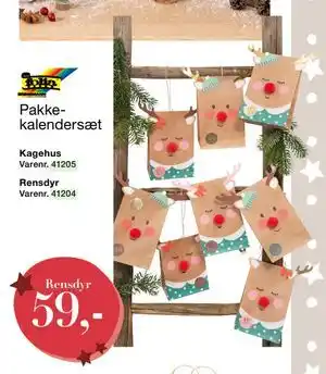 Harald Nyborg Pakkekalendersæt, DKK 59 tilbud