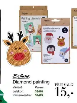 Harald Nyborg Diamond painting, DKK 15 tilbud