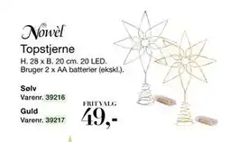 Harald Nyborg Topstjerne, DKK 49 tilbud