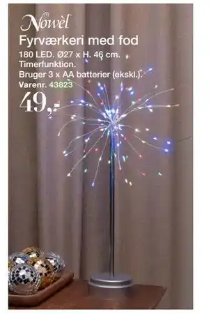 Harald Nyborg Fyrværkeri med fod, DKK 49 tilbud