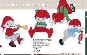 Harald Nyborg Kravlenisser mega, DKK 25 tilbud