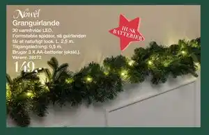 Harald Nyborg Granguirlande, DKK 149 tilbud