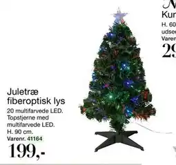 Harald Nyborg Juletræ fiberoptisk lys, DKK 199 tilbud
