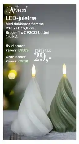 Harald Nyborg LED-juletræ, DKK 29 tilbud