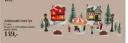Harald Nyborg Julebysæt med lys, DKK 149 tilbud