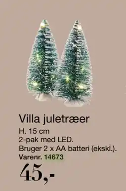 Harald Nyborg Villa juletræer, DKK 45 tilbud