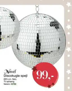 Harald Nyborg Discokugle spejl, DKK 99 tilbud